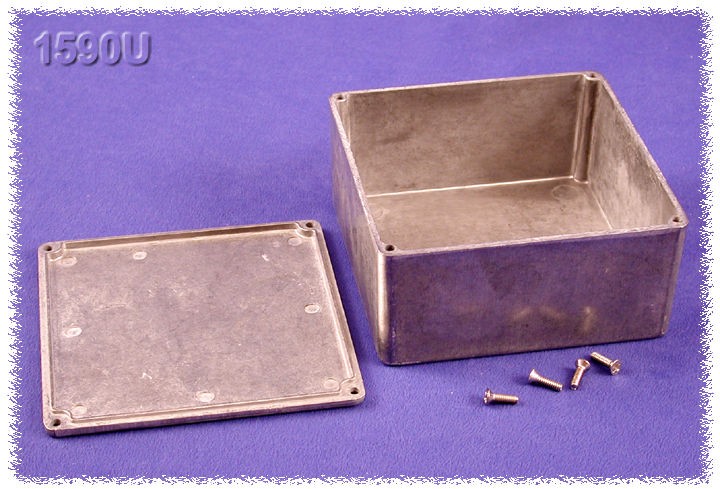 Caja Aluminio 119 x 119 x 59