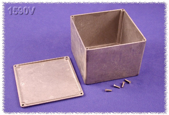 Caja Aluminio 119 x 119 x 94