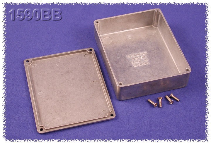 Caja Aluminio 119 x 93 x 34