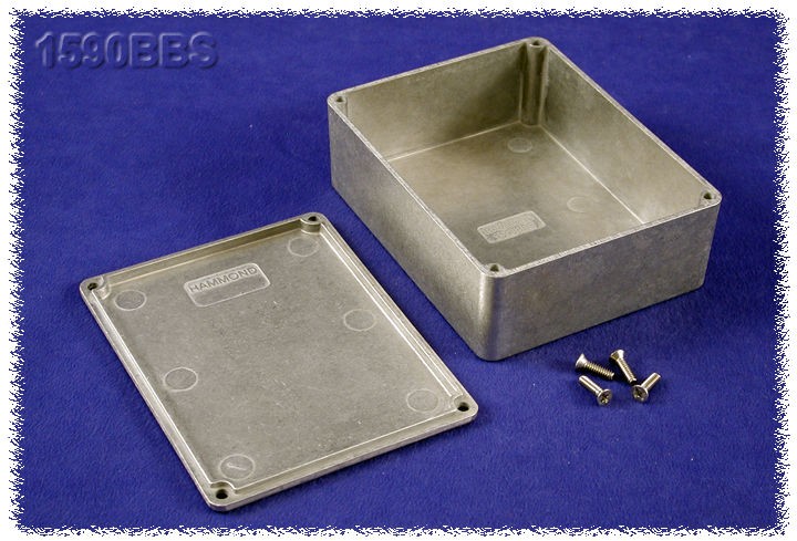 Caja Aluminio 119 x 119 x 32