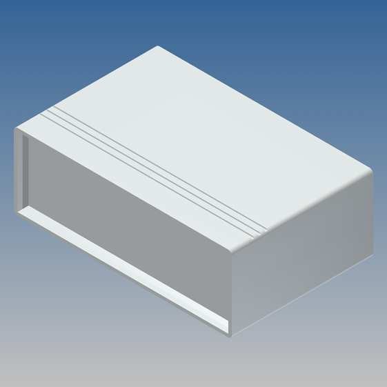Caja Teko 218 x 141.5 x Prof. a escoger, con paneles de plástico ABS