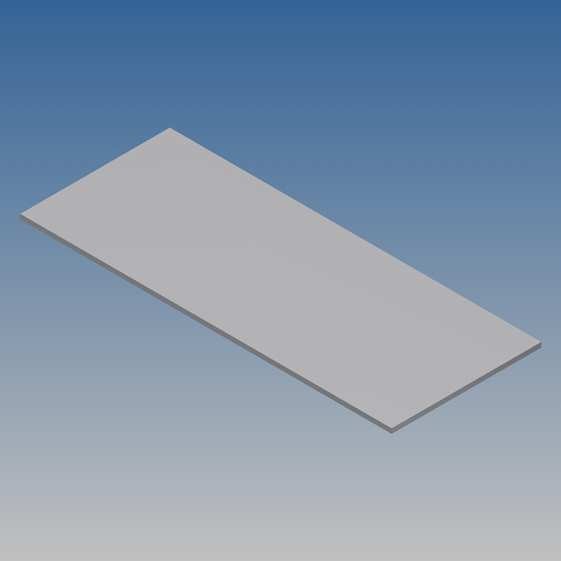 Panel 36 mm aluminio